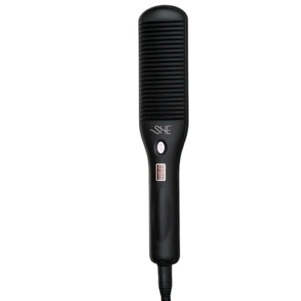 SHE Ceramic Heat Brush - Black
